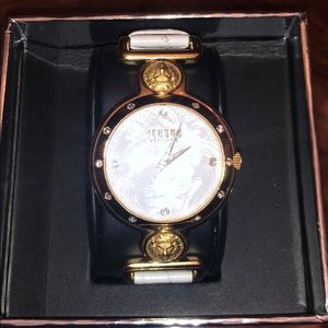 Versus by Versace Watch w/Crocodile embossed band